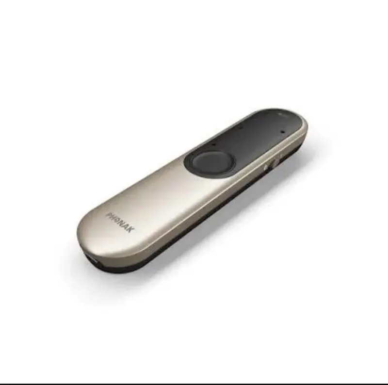 Microphone déporté Phonak, accessoire d'écoute pour mieux comprendre dans le bruit