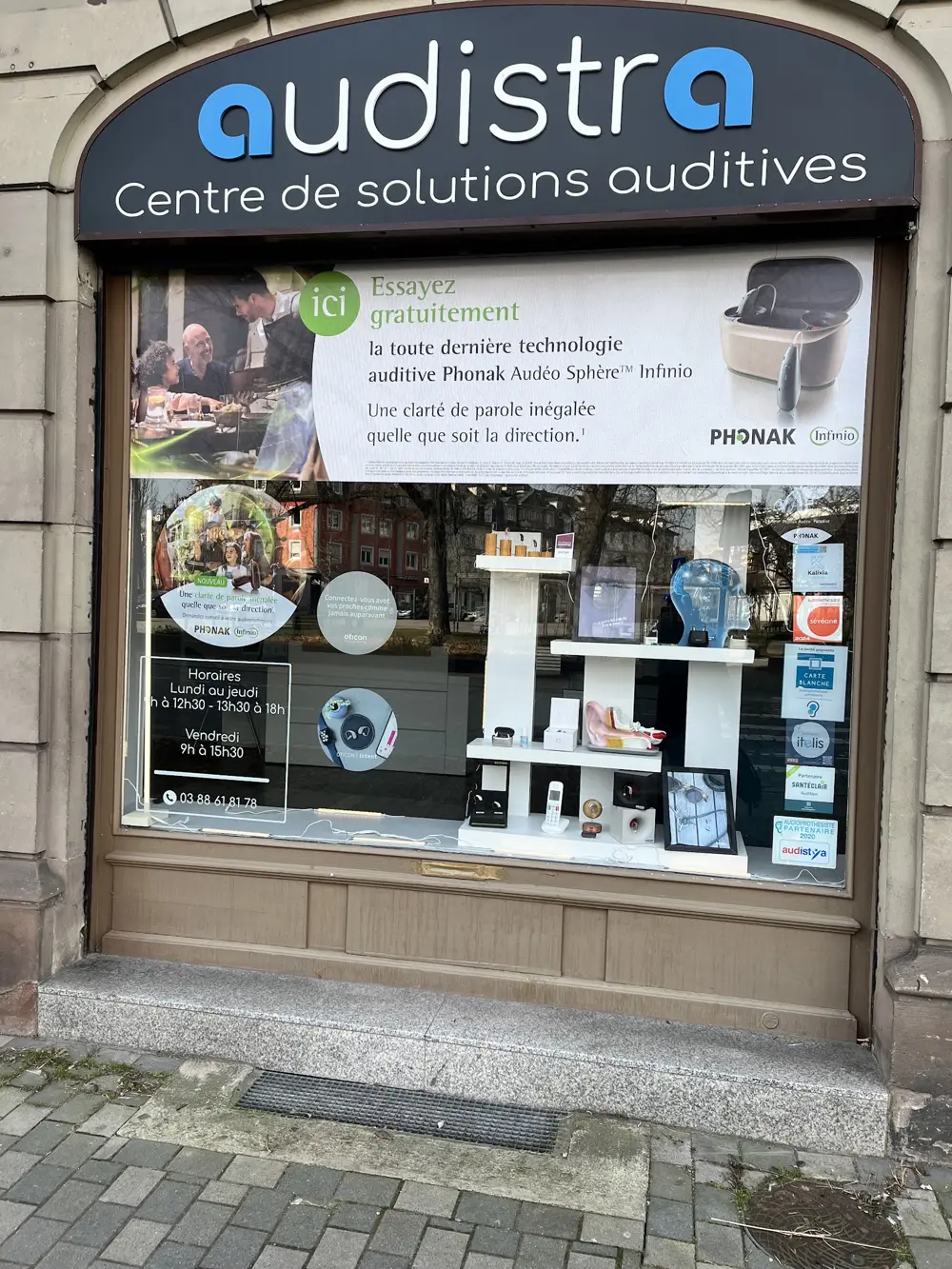 Façade du centre Neudorf