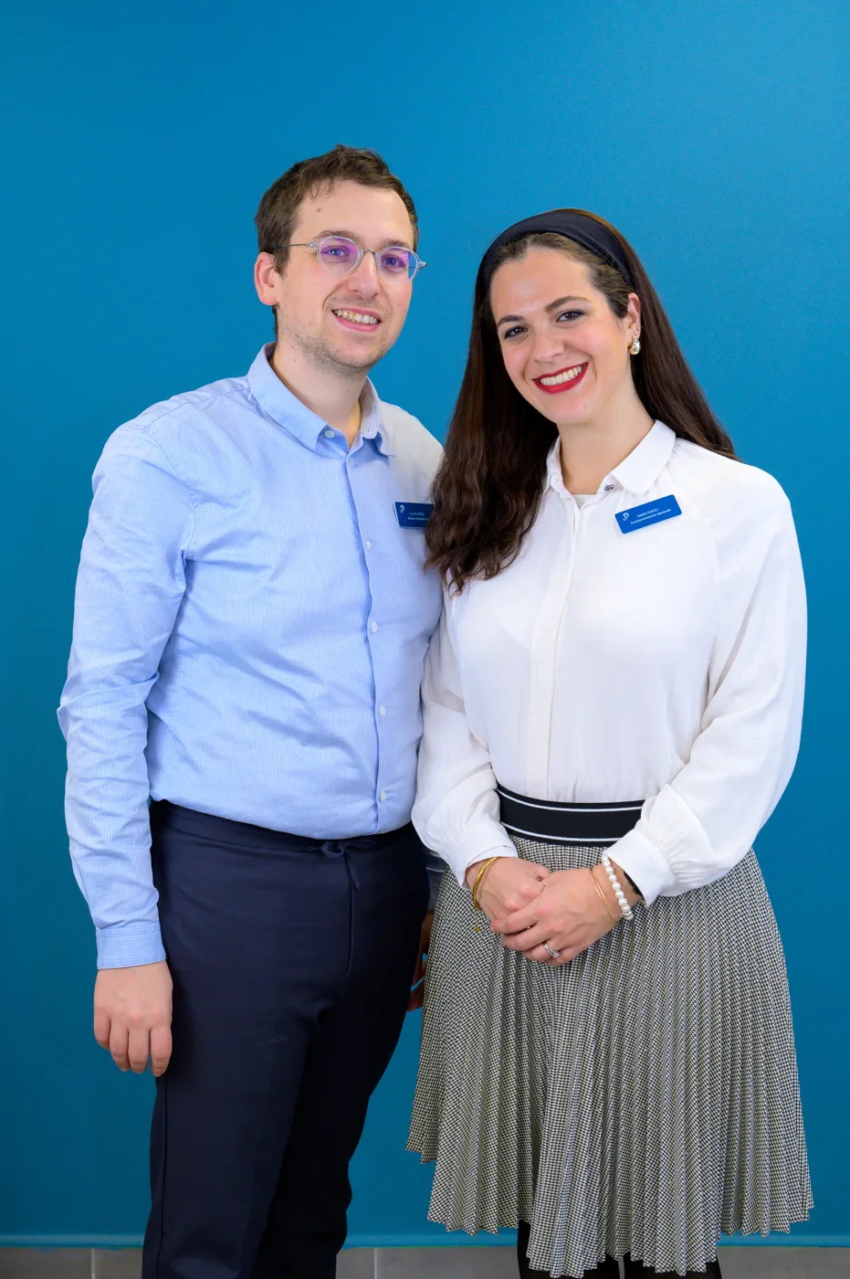 Lucien Guedj, audioprothésiste D.E., et Gaëlle Guedj, audioprothésiste diplômée