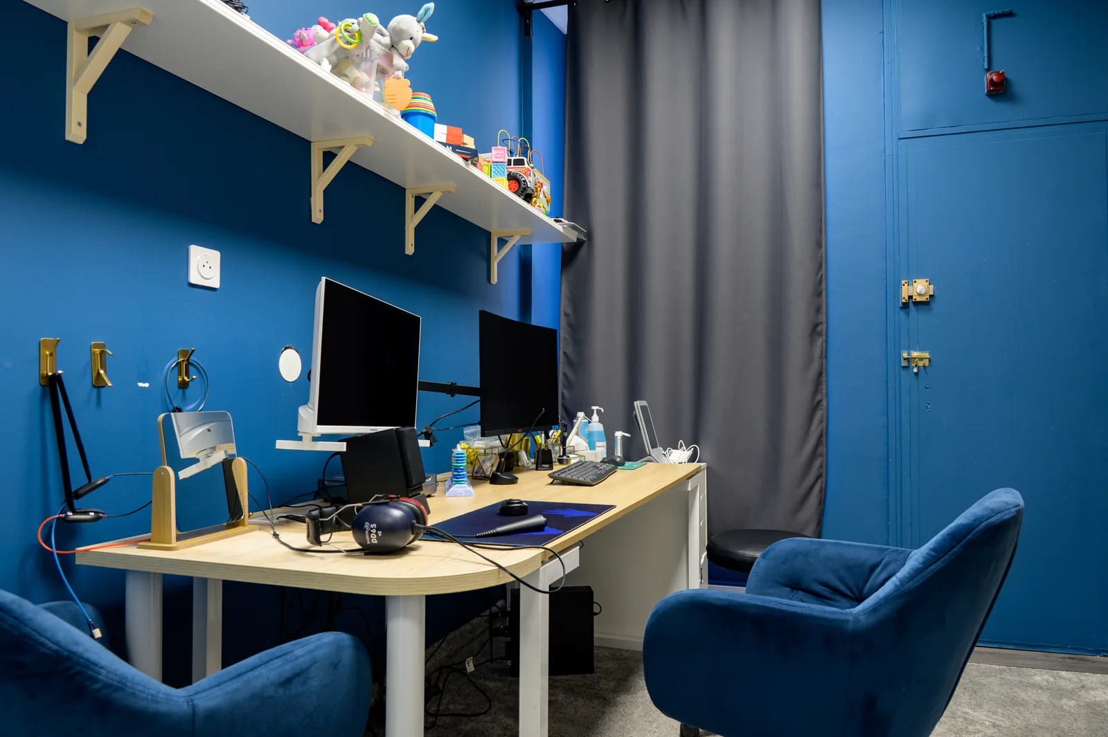 Espace d'audiométrie pédiatrique du centre Faubourg-de-Pierre